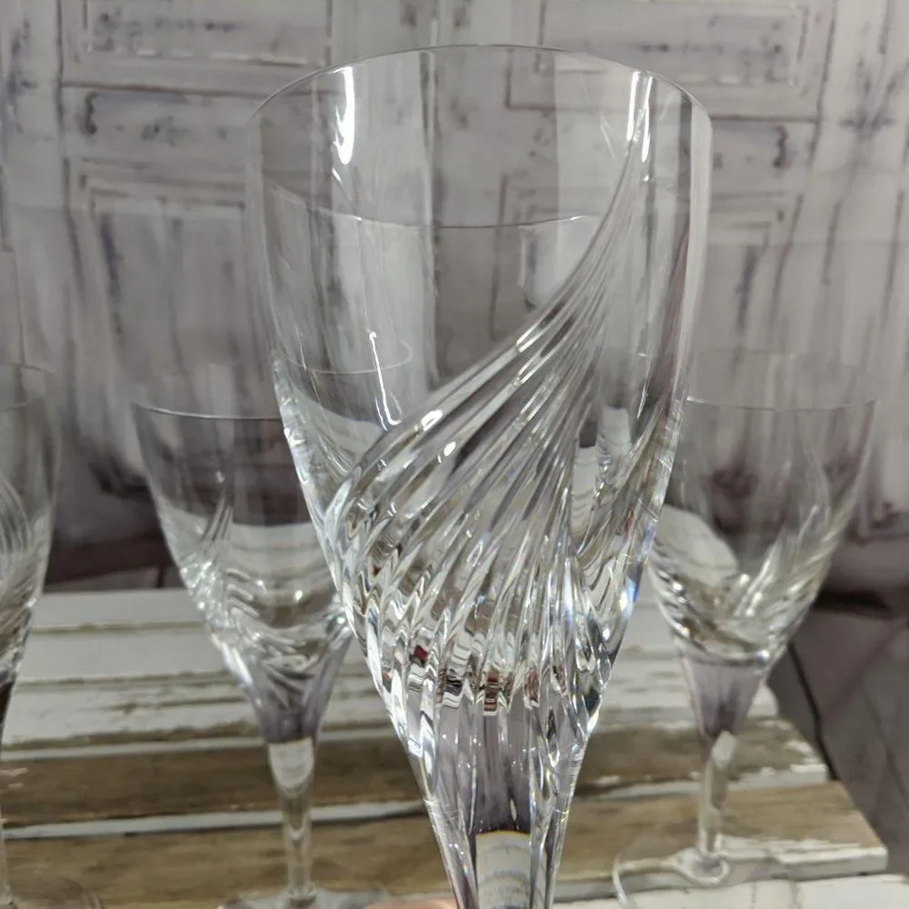Set wine‎ champagne glasses dinner serving flutes